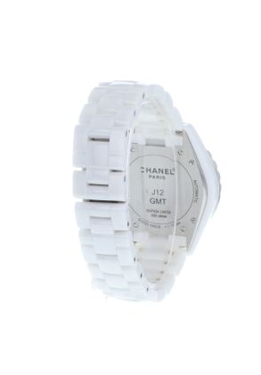 CHANEL J12 Blanche Gmt