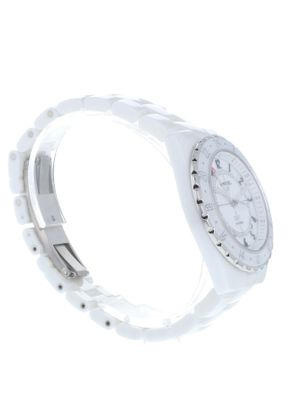 CHANEL J12 Blanche Gmt