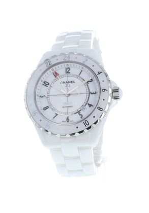 CHANEL J12 Blanche Gmt