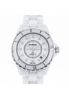 CHANEL J12 38 mm Index diamants