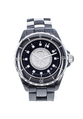 CHANEL J12 Noire Automatique Diamants