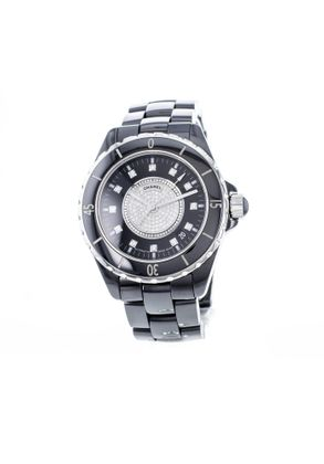 CHANEL J12 Noire Automatique Diamants