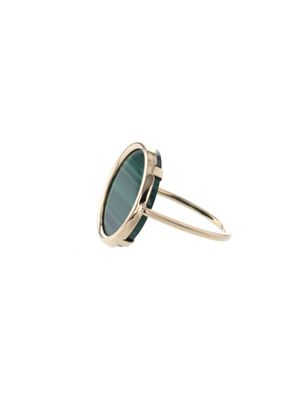 GINETTE NY Disc Ring Ever Malachite