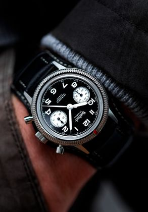 HANHART 1882 417ES - 39mm Flyback Panda inversé