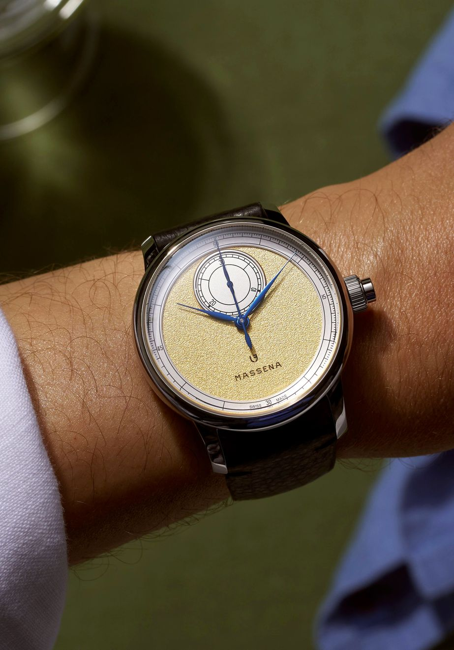 LOUIS ERARD Excellence Le Chronogrape Monopoussoir Louis Erard x Massena LAB Gold