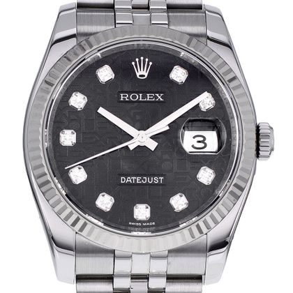 ROLEX DateJust Diamants