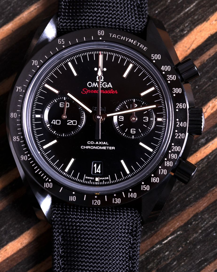 OMEGA Speedmaster 311.92.44.51.01.007 - Pre-owned - "Dark Side of the Moon" Ceramic watch Cresuswatches
