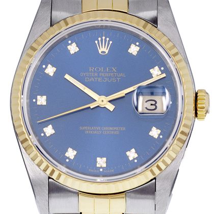 ROLEX DateJust Diamants