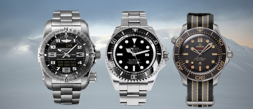 TOP 3 DES MONTRES D'AVENTURIER