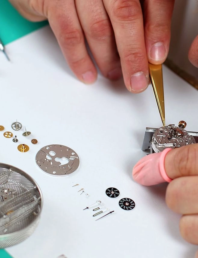 The partial or complete revision of your timepiece