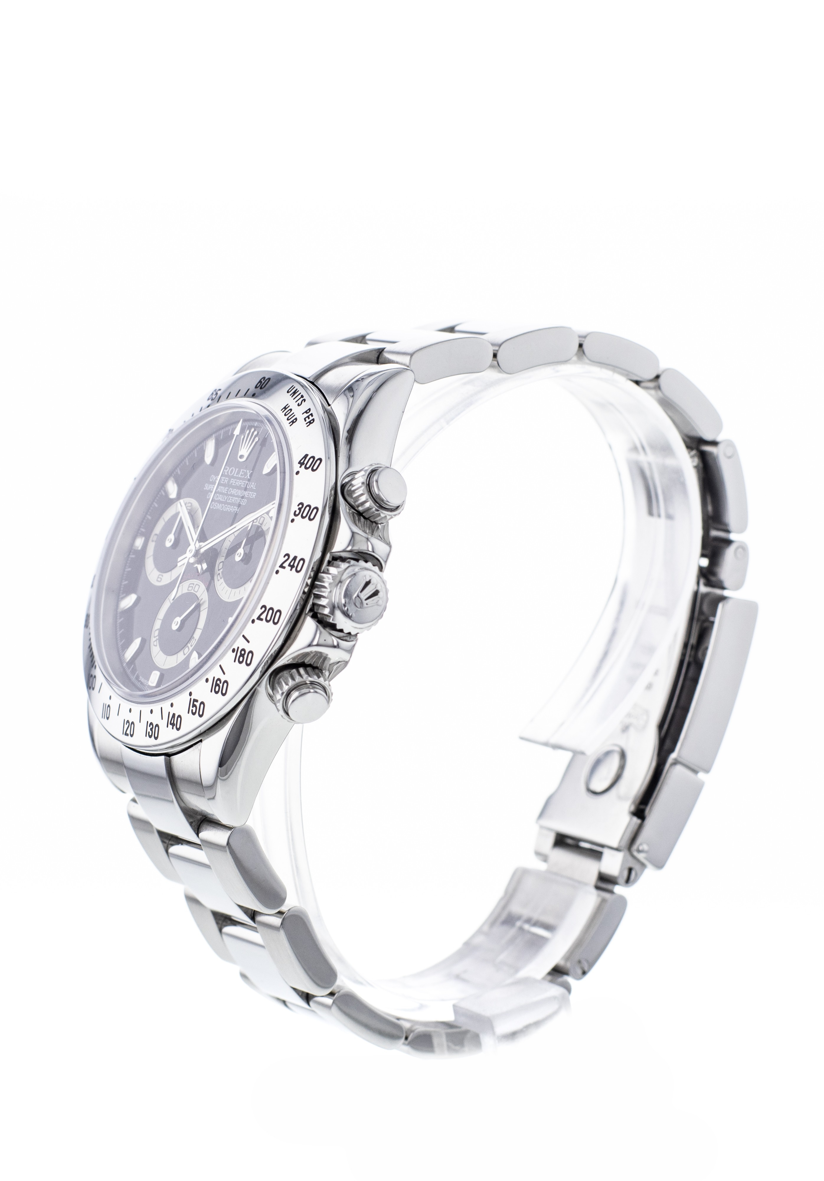 Montre Bracelet Cosmos Automatique Vintage Des Années 70 - Cadran Bleu, Boîtier Acier - Occasion